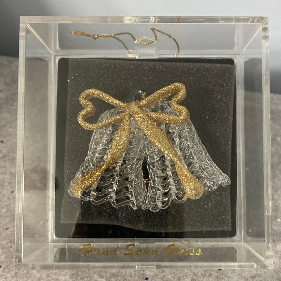 NEW * Hand Spun Glass Ornament - Picture 1 of 11